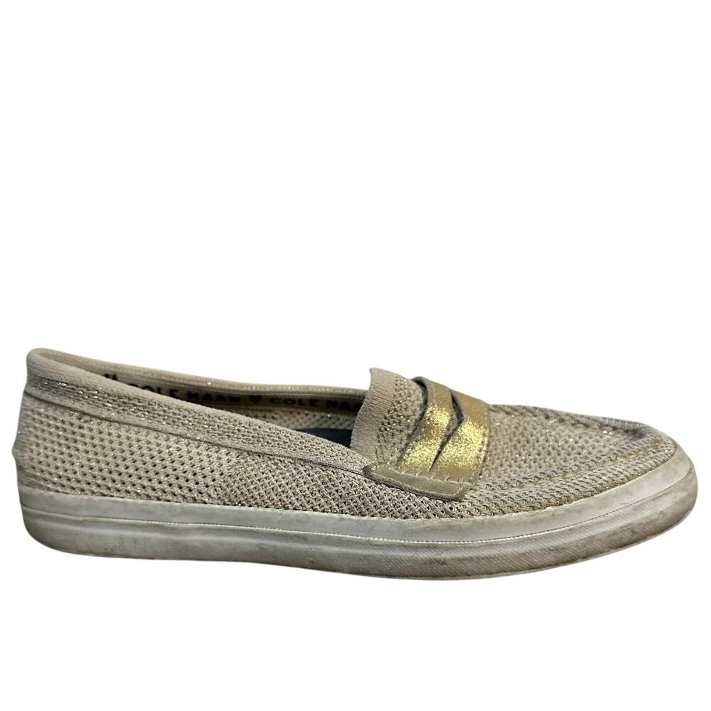 COLE HAAN Women's Pinch Maine Classic Canvas Weekender Loafer Size 7B